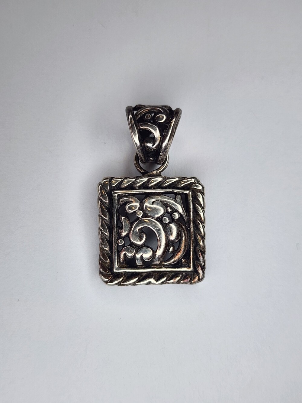 Sterling Silver Filigree Pendant